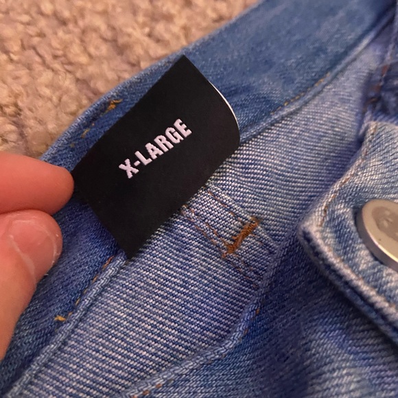 Revenge Embroidered Jeans (Light Wash
Blue) XL - Picture 2 of 3